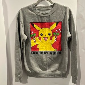 Pikachu Holiday Vibes Sweatshirt